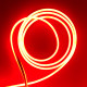Гнучкий неон NEON LEBRON L-NS, 8x16мм, SMD 2835, 120LED 7W/m, AC220V, червоний, ІР65 25м 13-75-26