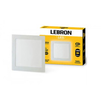 Светильник врезной LED LEBRON L-PS-1841, 18W, вб-ный, 4100K, с блоком питания 12-10-46