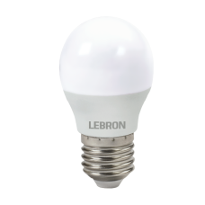 Светодиодная LED лампа LEBRON L-G45, 6W, 220V, Е27, 3000K, 480Lm 11-12-49