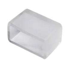 Заглушка кінцева LEBRON L-CLIP-N220 для стрічки NEON light AC220V, 8x16мм 13-78-99