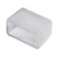 Заглушка кінцева LEBRON L-CLIP-N220 для стрічки NEON light AC220V, 8x16мм 13-78-99