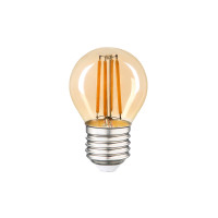Лампа LED FILAMENT G45 2W E27 2200K VIOLUX ( 832082 )