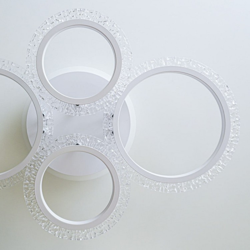 Світлодіодний накладний смарт світильник Ardero AL6455ARD RAIN 60Вт білий 80702