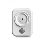 Дзвінок вітальний з датчиком руху E-403, база DC 4,5В, 36 мелодій, білий 80671