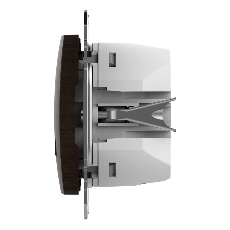 Розетка USB A+C 3 A 45 Вт Венге Sedna Elements Schneider Electric SDD181404