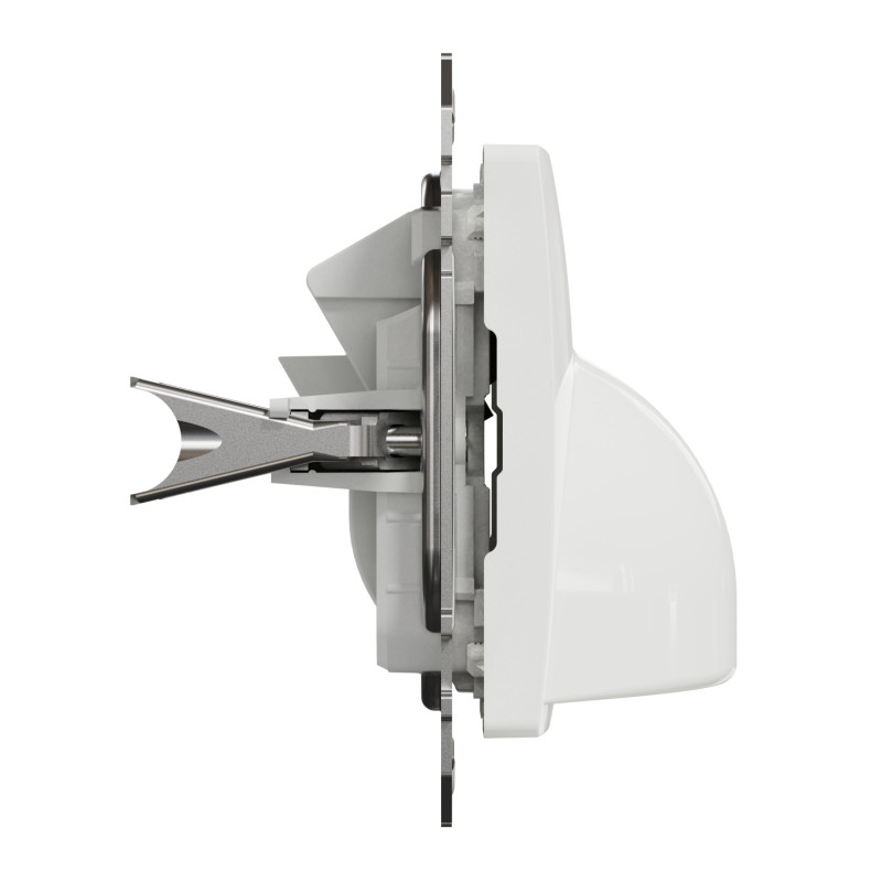 Розетка для вывода кабеля Белый Sedna Design Schneider Electric SDD111903