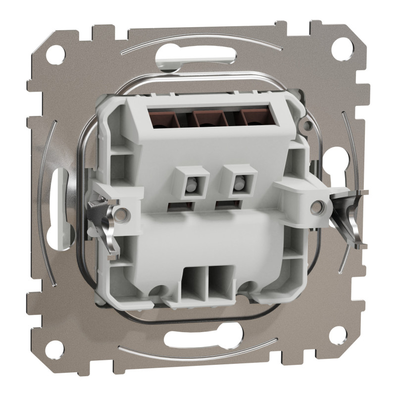 Розетка для вывода кабеля Белый Sedna Design Schneider Electric SDD111903