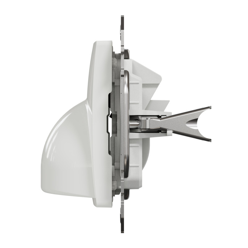 Розетка для вывода кабеля Белый Sedna Design Schneider Electric SDD111903