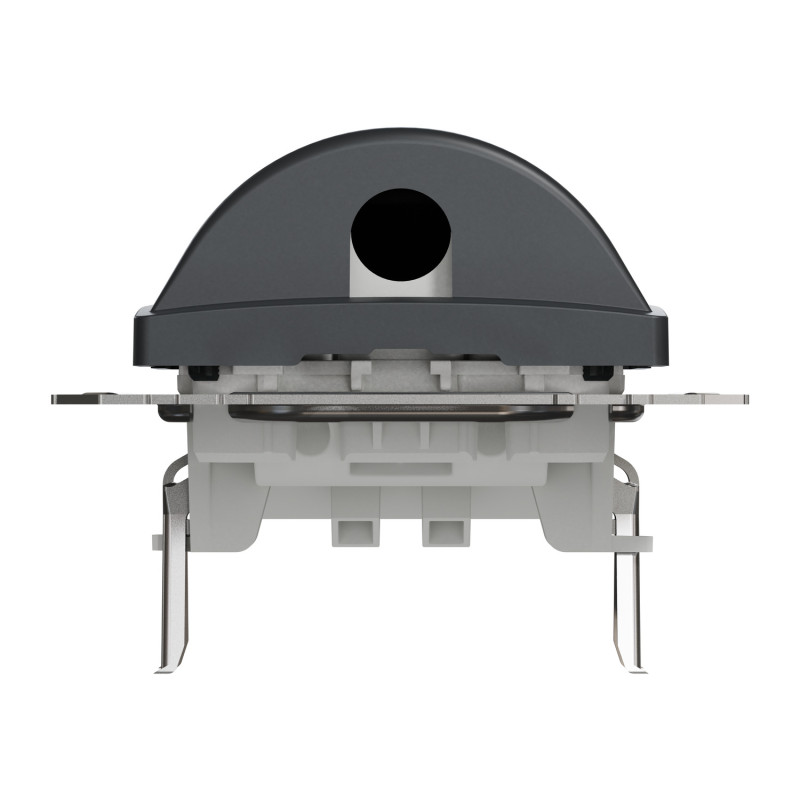 Розетка для вывода кабеля черная Sedna Design Schneider Electric SDD114903