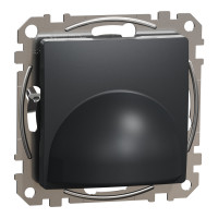 Розетка для вывода кабеля черная Sedna Design Schneider Electric SDD114903