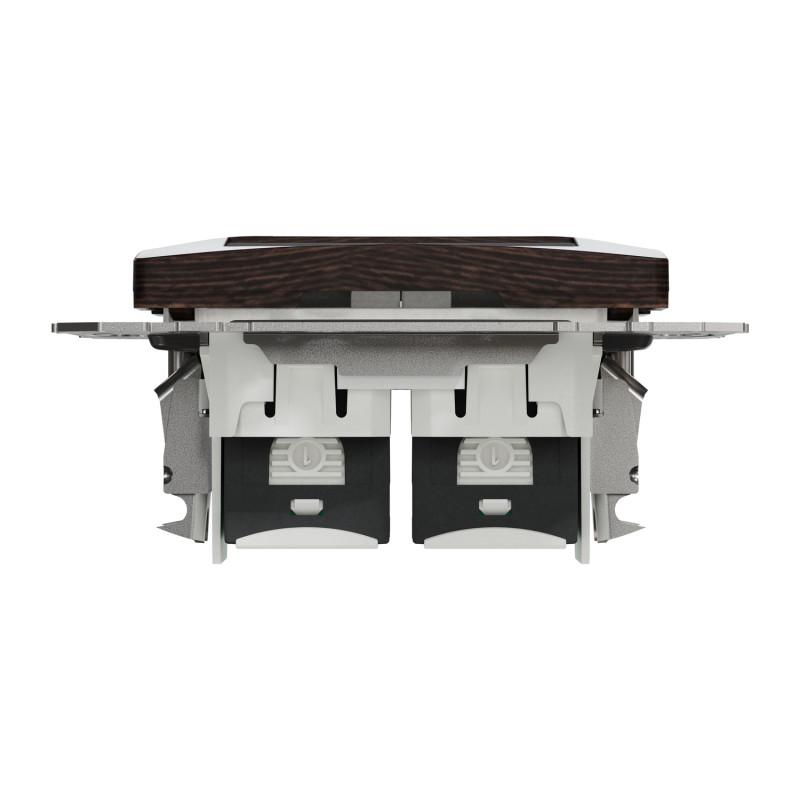 Розетка подвійна комп'ютерна RJ45 CAT 5E UTP Венге Sedna Elements Schneider Electric SDD181452