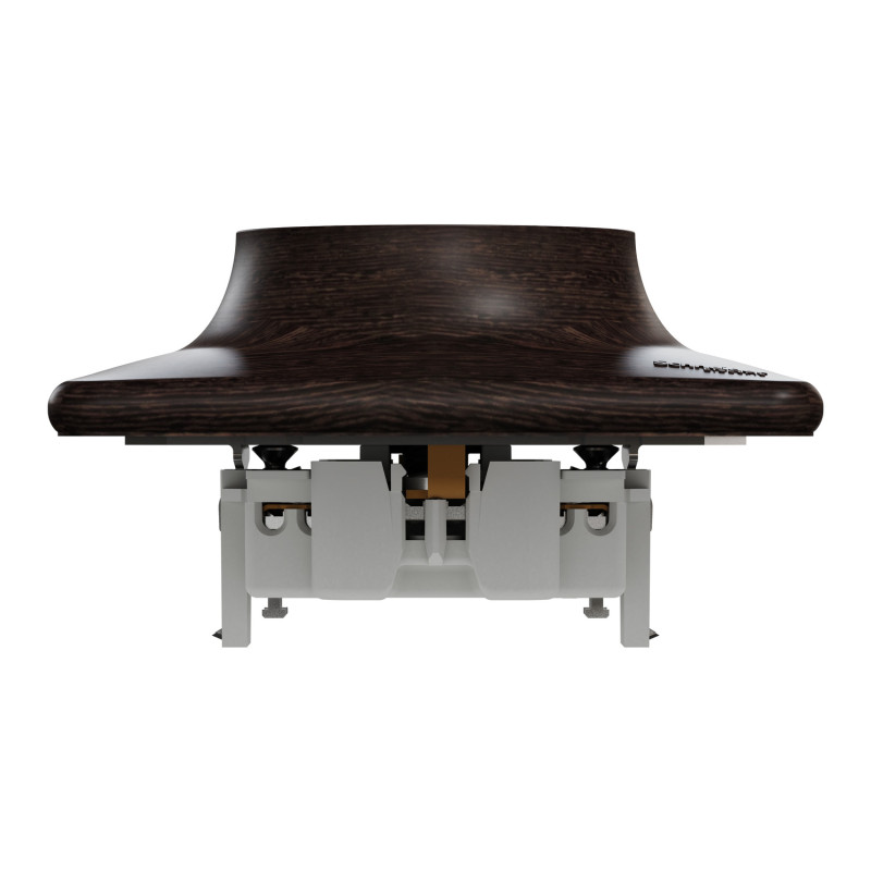 Розетка подвійна з заземленням 16A - 250В зі шторками Венге Sedna Design SDD381221