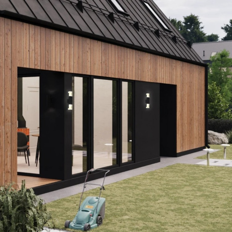 Архитектурный фасадный светодиодный накладной светильник Ardero DH0162ARD 10Вт 3000K черный 80633