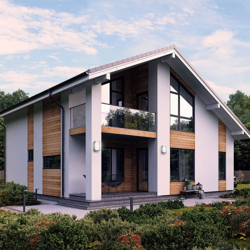 Архитектурный фасадный светодиодный светильник Ardero DH0172ARD 18Вт 3000K черный 80683