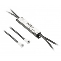 Бесконтактный выключатель MIKRO IR 12В/36Вт 2 датчика кабели 2м и 1,2м белого цвета. AE-WBE2-10