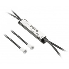 Бесконтактный выключатель MIKRO IR 12В/36Вт 2 датчика кабели 2м и 1,2м белого цвета. AE-WBE2-10