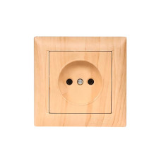Розетка 1-на б/у сосна 3801 PRIMERA LUXEL