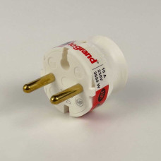 Вилка Legrand без заземления 16A угловая ( 050183 )