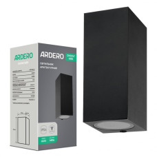 Архитектурный фасадный накладной светильник Ardero DH0147ARD под лампу черный 80699
