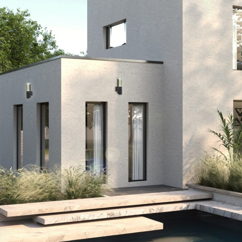 Архитектурный фасадный светодиодный светильник Ardero DH0161ARD 7Вт 3000K черный 80634