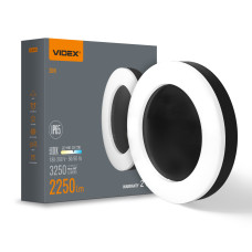 Светодиодный LED светильник ART IP65 круглый VIDEX 30W 5000K Black (VL-BHFR-305B)