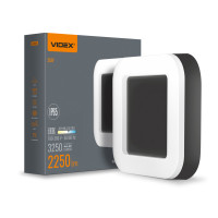 Светодиодный LED светильник ART IP65 квадратный VIDEX 30W 5000K Black (VL-BHFS-305B)