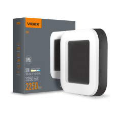 Светодиодный LED светильник ART IP65 квадратный VIDEX 30W 5000K Black (VL-BHFS-305B)