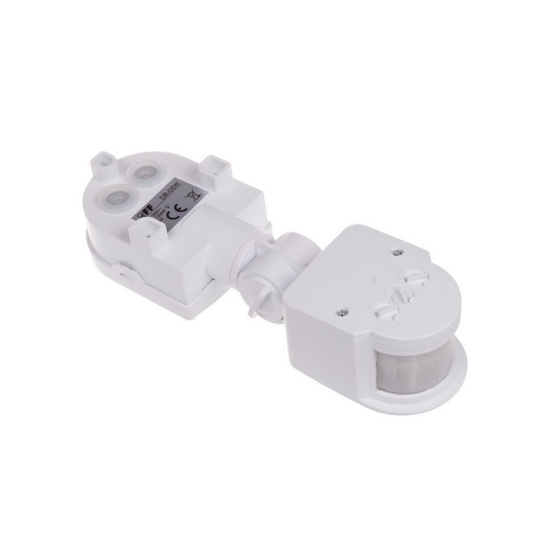 Датчик руху F&F 12м 180 білий поворотний ( DR-05W )