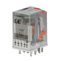 Реле промежуточное электромеханическое ERM4-024ACL 4p ETI (2473009)