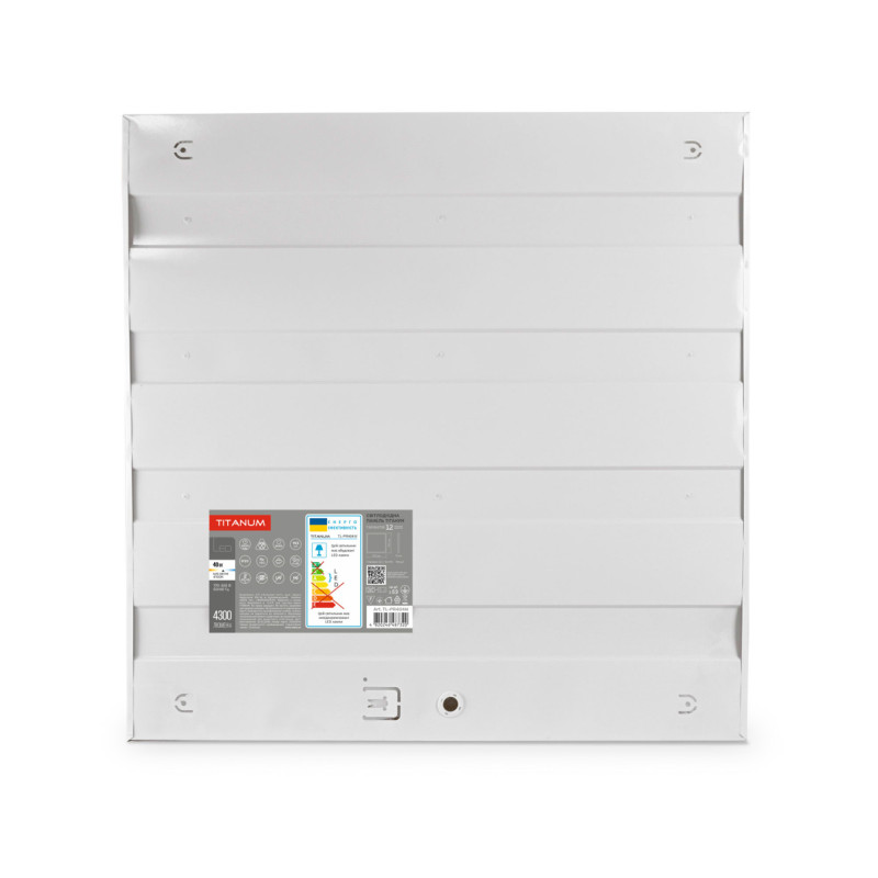Светодиодная LED панель TITANUM 40W 4100K 220V PRISMATIC (TL-PR404W)