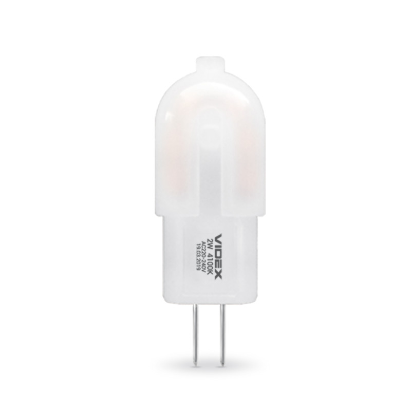 Светодиодная лампа VIDEX G4e 2W G4 4100K (VL-G4e-02224)