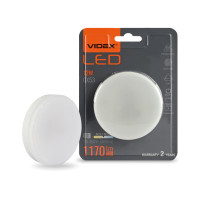 Светодиодная лампа VIDEX GX53 12W 4100K 220V (VL-GX53-12534)