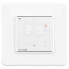 Терморегулятор комнатный 5...45*С 16А terneo sx (wi-fi) unic белый