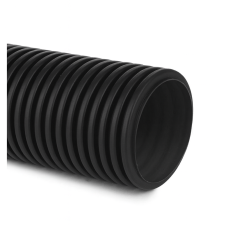 Труба гофрированная двухстенная 90/77 черная ДКС ( бухта 50м ) ( 121990A )