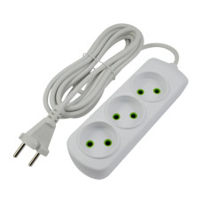 Удлинитель LEZARD 3 входа 3м без заземления Letitia 721-0303-303