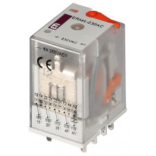 Реле промежуточное электромеханическое ERM4-024AC 4p ETI (2473008)