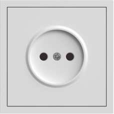 Розетка без заземления, механизм белый 16А Soft ER111-W ARDERO (без рамки) 80716