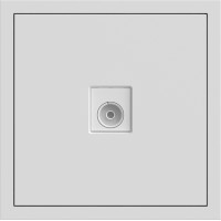 Розетка телевизионная, механизм белый Soft ER141TV-W ARDERO (без рамки) 80721