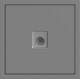 Розетка телевізійна, механізм сірий Soft ER141TV-G ARDERO (без рамки) 80773