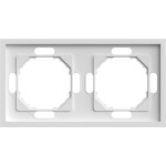 Рамка 2-местная универсальная белый Soft EF102-W ARDERO 80729