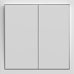 Выключатель 2-кл., механизм белый 10А Soft EV112V-W ARDERO (без рамки) 80710