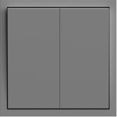 Выключатель 2-кл. перекрестный, серый механизм 10А Soft EV132-G ARDERO (без рамки) 80764