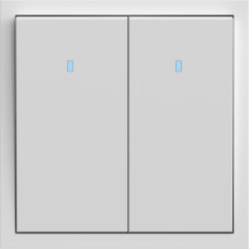 Выключатель 2-кл. с подсветкой, механизм белый 10А Soft EV112L-W ARDERO (без рамки) 80715