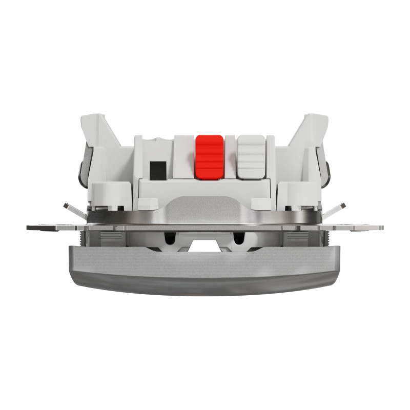 Перемикач кнопковий Алюміній Sedna Design Schneider Electric SDD113111