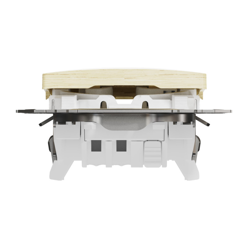 Переключатель одноклавишная береза Sedna Design & Element Schneider Electric SDD180106