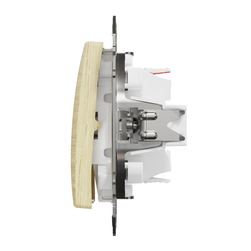 Переключатель одноклавишная береза Sedna Design & Element Schneider Electric SDD180106