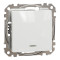 Переключатель одноклавишный с подсветкой белый Sedna Design & Element Schneider Electric SDD111106L