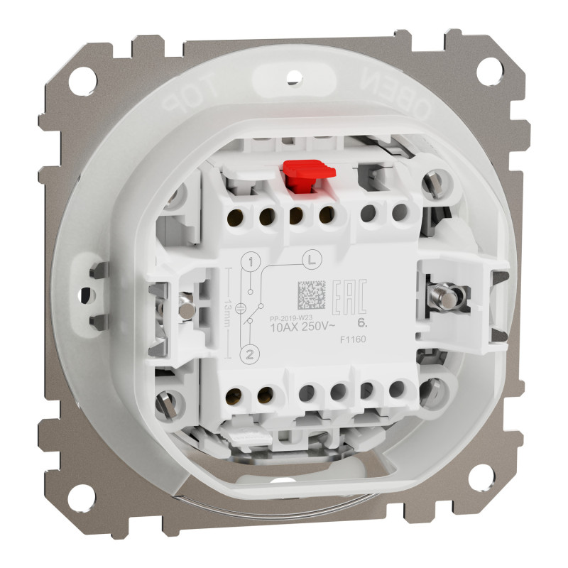 Перемикач з захистом IP44 чорний Sedna Design & Element Schneider Electric SDD214106