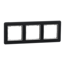 Рамка 3-х постовое матовое стекло Sedna Elements Schneider Electric SDD362803