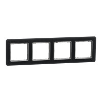Рамка 4-х постова матове скло Sedna Elements Schneider Electric SDD362804